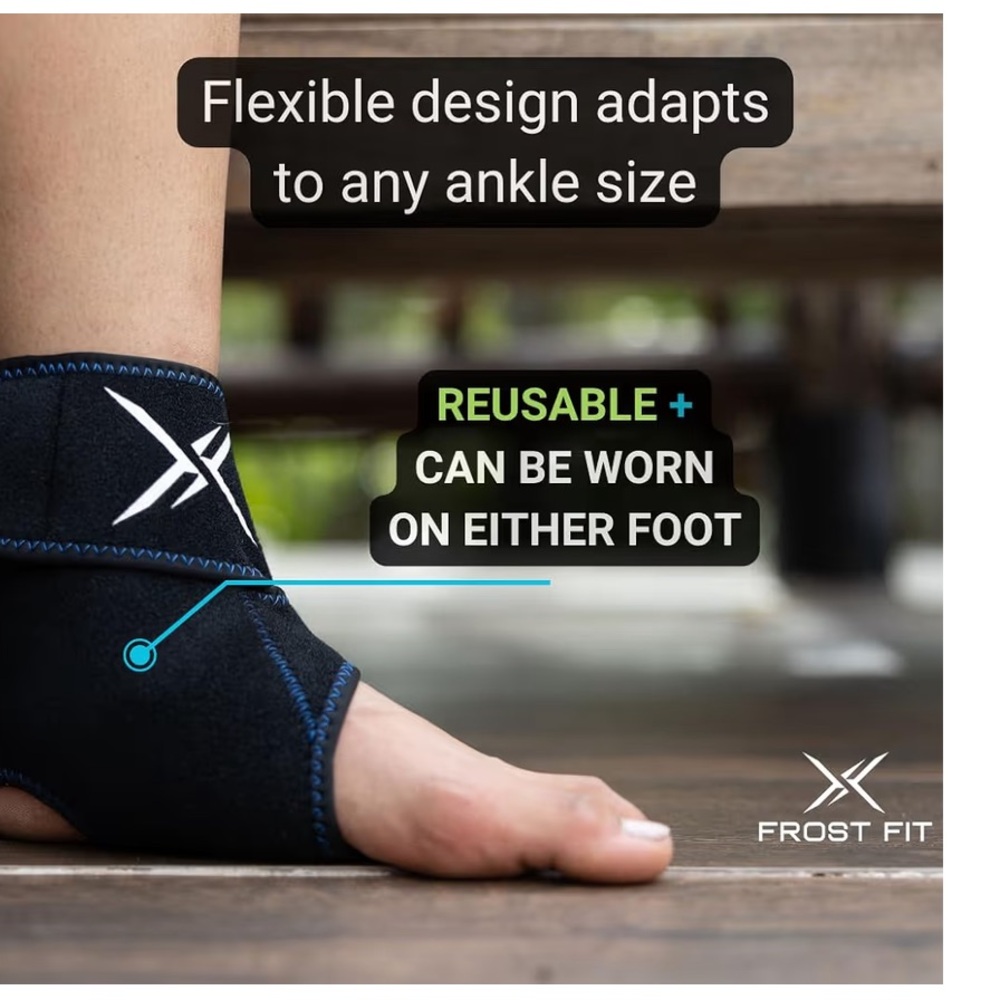 Ankle Hot/Cold Wrap - Picture 7 of 8